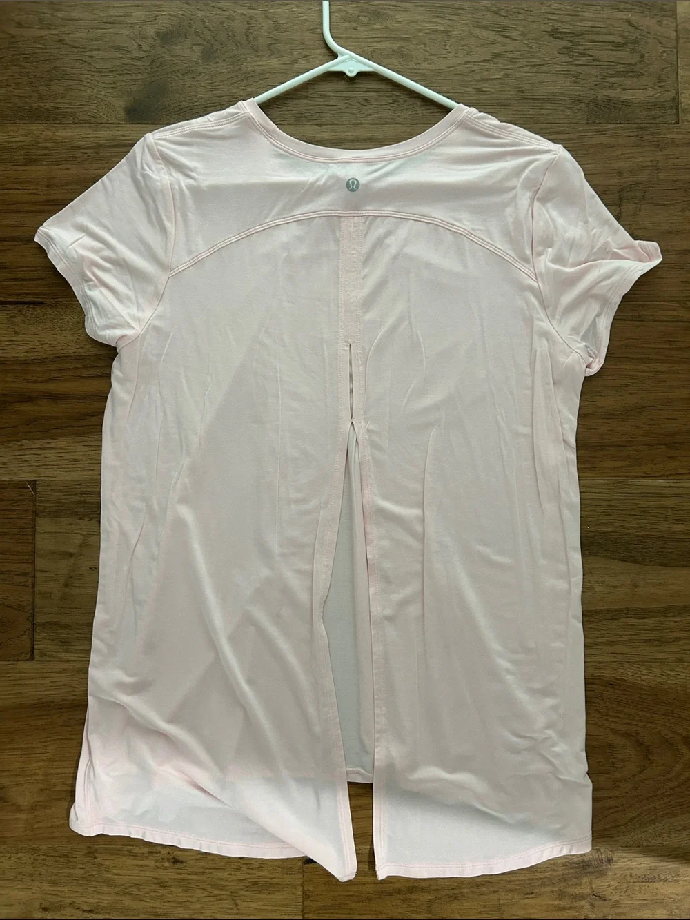 lululemon athletica Light Pink Short Sleeve Tee
